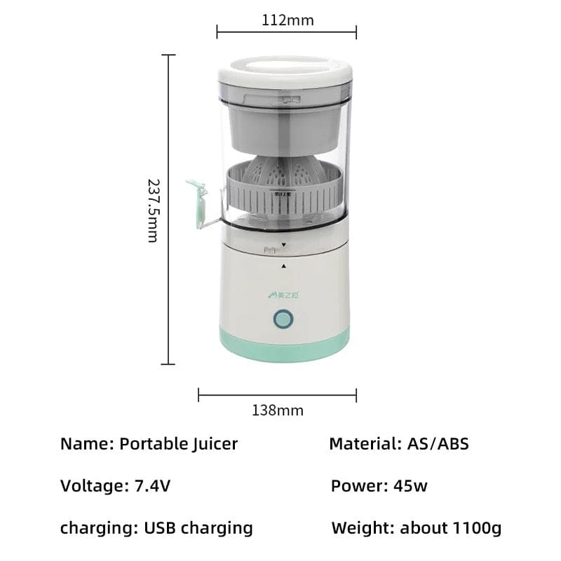 Wireless Juicer, Automatic Electric Fruit Juicer, USB Charges Juice Separator, Portable Squeezer Pressure Blender, Rechargeable Citrus Juicer, Wireless Juicer, Automatic Electric Fruit Juicer, USB Charges Juice Separator, Portable Squeezer Pressure Blender, Rechargeable Citrus Juicer,